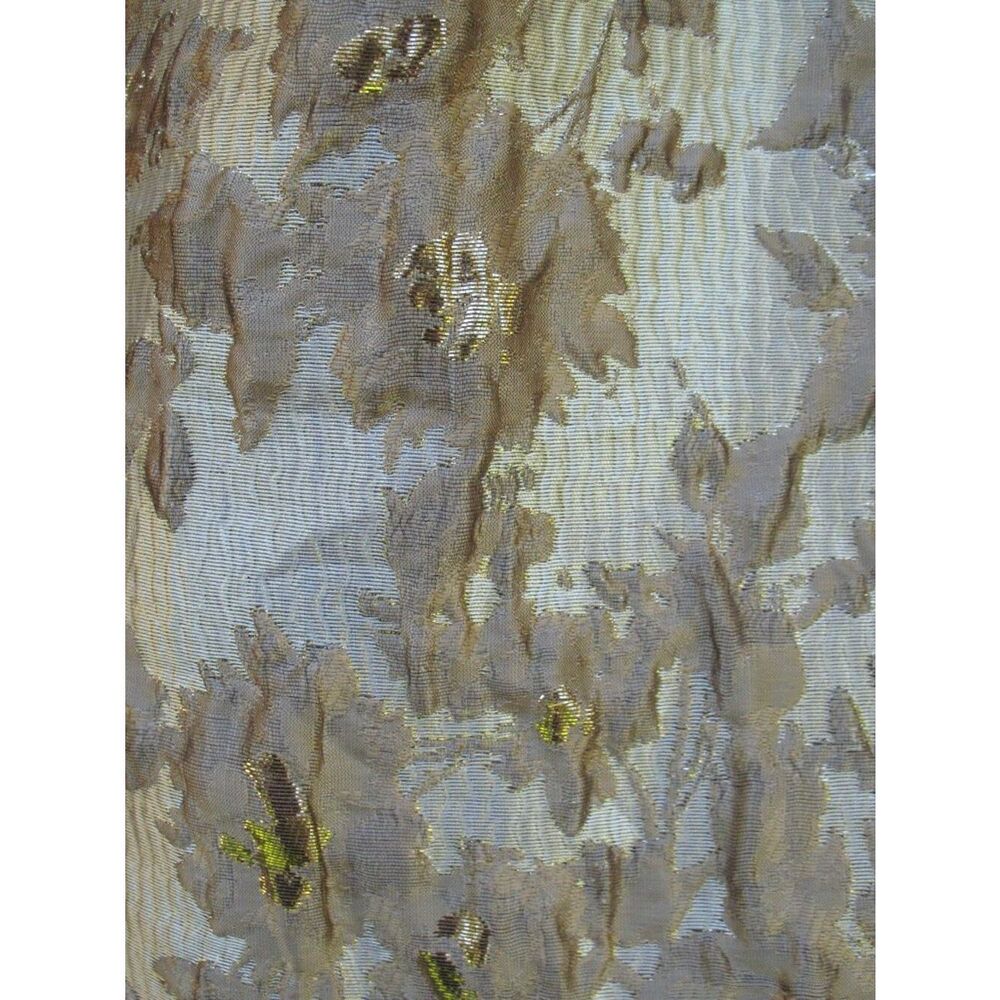 NWT Donna Karan New York Women's Metallic Brocade Gown  Size 2 - Picture 11 of 16